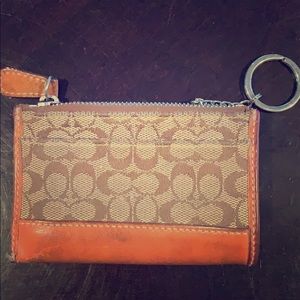 ❤️ Authentic Coach coin purse and key ring